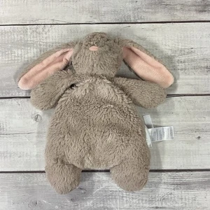 Elegante coniglietto coniglietto amorevole bambino coccolone peluche tortora marrone orecchie rosa - Foto 1 di 13