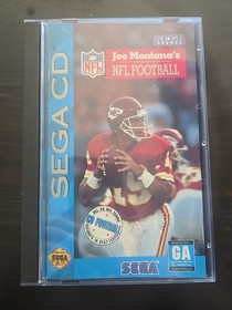 Sega CD Joe Montana NFL Football Complete in Box