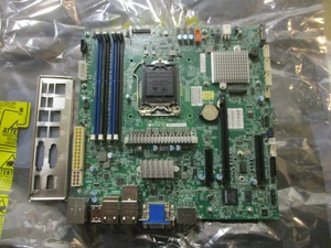 Supermicro X12SCZ-TLN4F, Server/Workstation Mainboard µATX, LGA1200, W480E - Bild 1 von 3