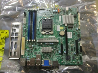 Supermicro X12SCZ-TLN4F, Server/Workstation Mainboard µATX, LGA1200, W480E - Bild 1 von 3
