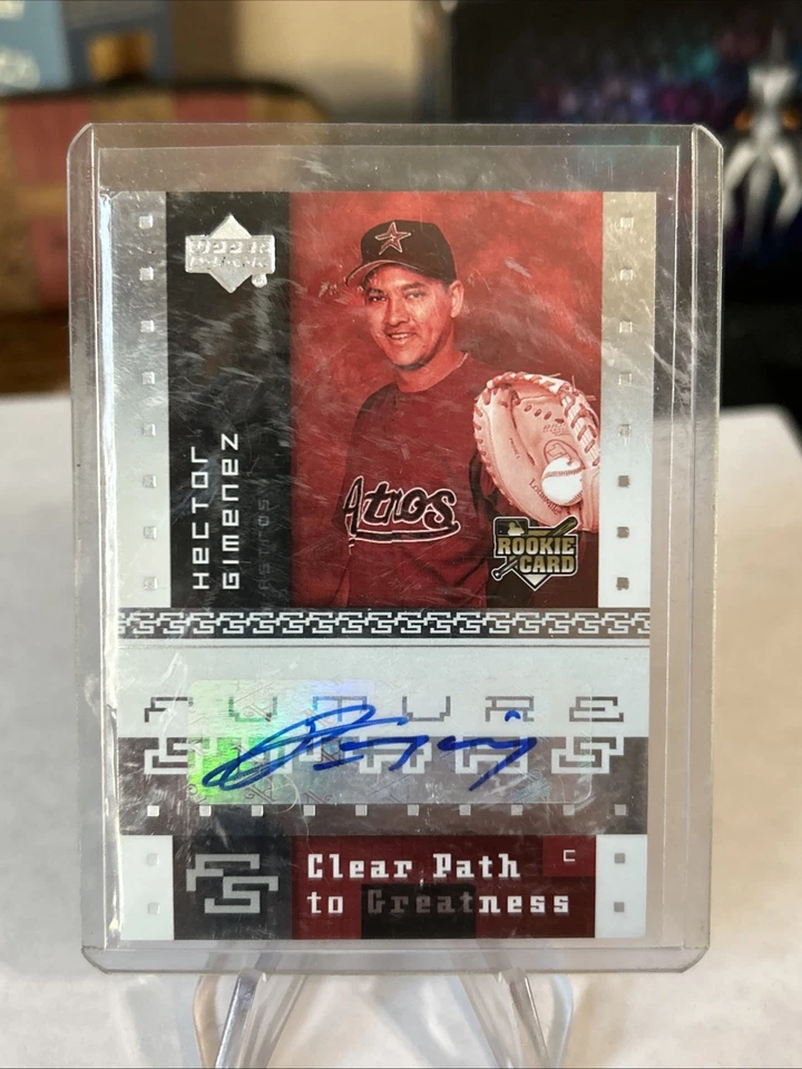 Héctor Giménez 2007 Upper Deck Future Stars Clear Path to Greatness Auto #143 Foto 1 de 4
