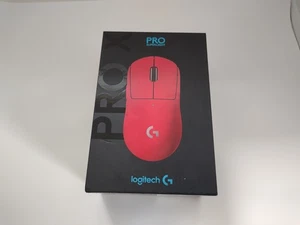 Logitech - PRO X SUPERLIGHT Lightweight Wireless Optical Gaming Mouse - (RED) - Picture 1 of 2