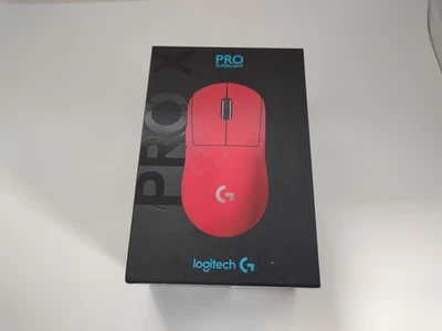 Logitech - PRO X SUPERLIGHT Lightweight Wireless Optical Gaming Mouse - (RED) - Image 1 of 2