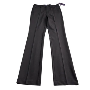 NYDJ Womens Pants Black Size 4 Lift Tuck Technology Flat Front Straight Slimming - Picture 1 of 20