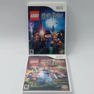 Nintendo Wii Lego Harry Potter Years 1-4 & 5-7 Untested - Image 1 of 4