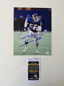 Lawrence Taylor New York Giants Autografiado 8x10 Inscrito NYG JSA Certificado de Autenticidad - Imagen 1 de 1