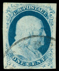momen: US Stamps #9 Used PSE Graded XF-SUP 95 LOT #87600 - Picture 1 of 2