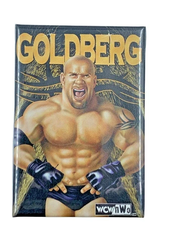 Goldberg Magnet Vintage Wrestling Magnet 1998 Wincraft Sports Cover