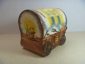 Chuck Wagon Cookie Jar 1960s Vtg, original and rare - Picture 1 of 11