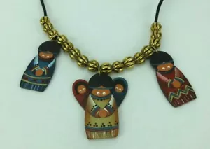 Vintage Handcrafted Native American Style Decorative Necklace - Picture 1 of 9