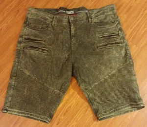 Jordan Craig Legacy Edition Men’s Denim Green Shorts Size 42 Free Shipping - Picture 1 of 8