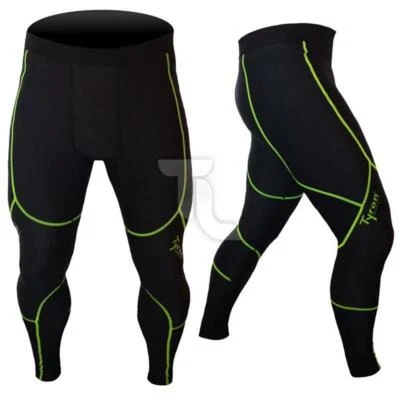 TYRON Negiu Kompressions-Longtight schwarz Mens 51-2501