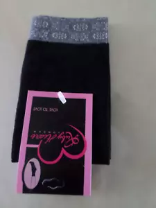 Womans Black Anklets. One Size. New. SKU 660 - Picture 1 of 1