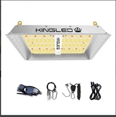 KINGLED UL600 LED GROW LIGHT 2X2FT COVERAGE FULL SPECTRUM GROW LIG - Image 1 of 3