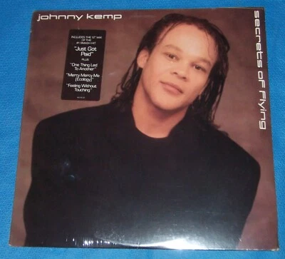Johnny Kemp Secrets of Flying LP CBS Records 1988 NEW SEALED - Image 1 of 3