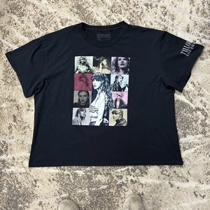 Taylor Swift The Eras Tour T Shirt Size 3XL Black Official Merch US Dates - Afbeelding 1 van 9