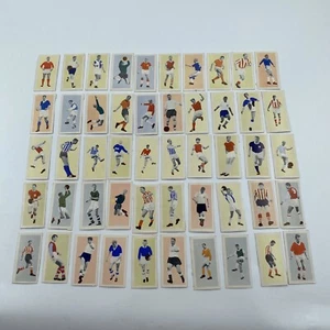 Fleetway Star Footballers of 1963 Complete Set of 50 Cigarette Cards - Picture 1 of 4
