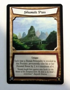 Shamate Pass L5R Legend of the Five Rings CCG Heaven & Earth H&E - Bild 1 von 1