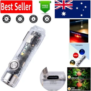 Compact Aurora A8 Flashlight - 650 Lumens with Magnetic Clip and Tail Base - Picture 1 of 8
