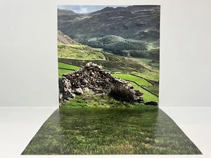 Custom Scottish Highlands Ikea Detolf 12" & 1/6th Scale Diorama Background - Bild 1 von 1