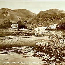 RPPC Vintage Inshaig Park Hotel School Argyll Scotland UK Photo Postcard