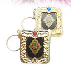 5 pièces pendentif coran porte-clés religion mini-livre arche coranique vintage