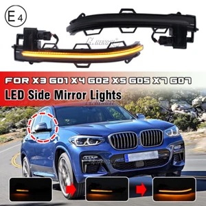 Dynamic Turn Signal Lights Lamps Side Mirror Indicator For BMW X3 G01 2018-2022 - Picture 1 of 9