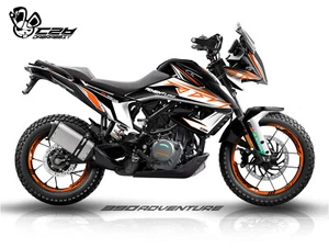 NEW Graphic kit for ktm 390 Adventure Graphic Decal Sticker Kit (AD-WB) - Picture 1 of 6