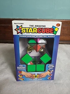 Brain Teasers The Amazing Star Cube: Puzzle Transforming Geometric Puzzle - Picture 1 of 7