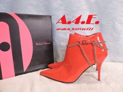 Botín Michael Antonio "Madonna" charol rojo. NOS. Talla Mujer 9 Hombre 7.5 Foto 1 de 4