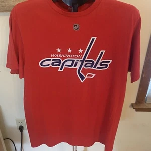 Reebok NHL Washington Capitals #21 Laich Double Sided T Shirt Men’s L - Picture 1 of 11
