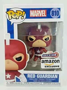 Funko 810 GUARDIÁN ROJO Cabeza Bobble Marvel Año del Escudo Exclusivo de Amazon - Imagen 1 de 3