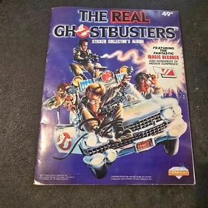 1986 Hasbro Diamond THE REAL GHOSTBUSTERS Play & Activity Sticker Book HTF - Picture 1 of 17