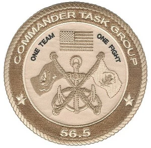CTG 56.5 Kuwait Persian Gulf desert W5024 USCG PSU RAID Coast Guard Navy patch - Picture 1 of 1