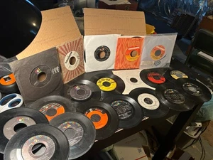 Ray Charles 19 x Lot Vinyl 45rpm 45s soul funk jazz R&B rare Motown - Picture 1 of 8