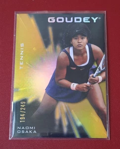 2021 UD Goodwin Champions Goudey Naomi Osaka Tennis #G5 194/249 - Picture 1 of 2
