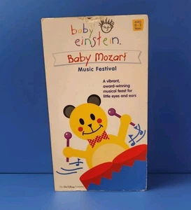 Baby Einstein Baby Mozart (VHS, 1998) Learning Teaching Educational Music Disney - Imagen 1 de 3