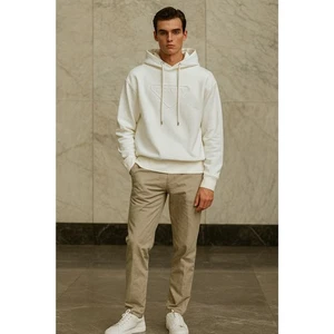 PRADA graue Relaxed Chino Straight Pants Hose Made in Italy Herren Größe 48 - Bild 1 von 8