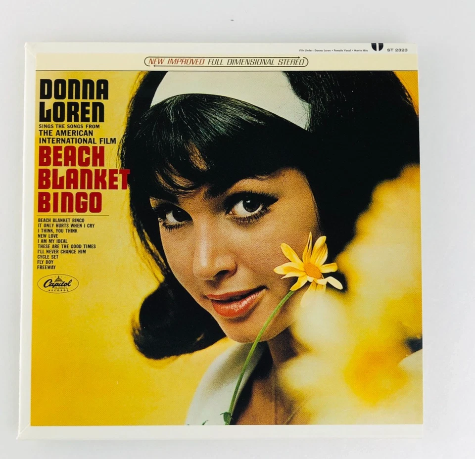Donna Loren - Beach Blanket Bingo +9 Bonus Tracks Japan Mini LP CD Vocal Pop - Image 1 of 4