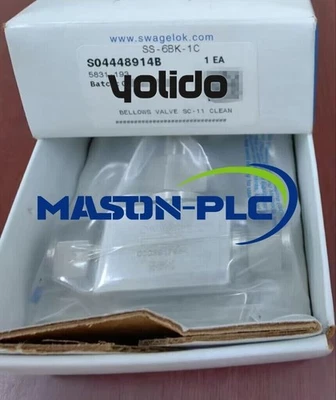 1pcs NEW Swagelok SS-6BK-1C Bellows sealed valve DHL shipping us free tax - Image 1 of 4