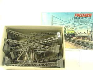Oberleitungmast - Turmmast 11 Stck. Vollmer HO 1:87 - 1006 #E gebr. - Picture 1 of 2