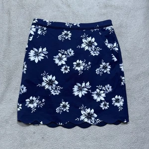 Skies Are Blue Rock Damen Medium Petite Blau Blumen Stitchfix überbacken NEU - Bild 1 von 14