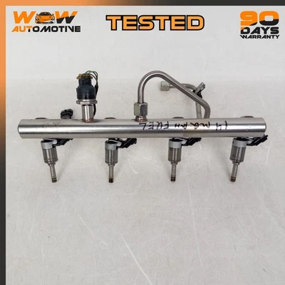 13-19 MASERATI QUATTROPORTE GTS 3.8L INYECTOR DE COMBUSTIBLE DERECHO LÍNEA DE RIEL INYECTORES OEM Foto 1 de 4