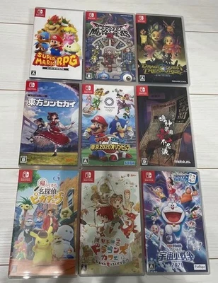 Nintendo Switch Japan 9 Dragon Quest 3 Super Mario RPG Treasure Software - Image 1 of 2