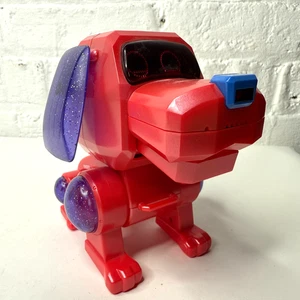 Tiger Electronics Poo-chi Robot Interattivo Cane Rosso Viola (senza osso, senza coda) - Foto 1 di 2