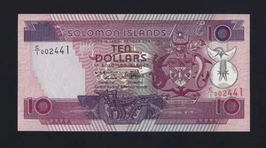 SOLOMON ISLANDS 10 DOLLARS 1997 P-20 UNC - Picture 1 of 2