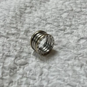 Authentic Bulgari 18ct gold and silver B.Zero1 ring - Picture 1 of 4