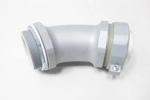 Appleton STB-45400L 45deg Conduit Connector 4in - Picture 1 of 5