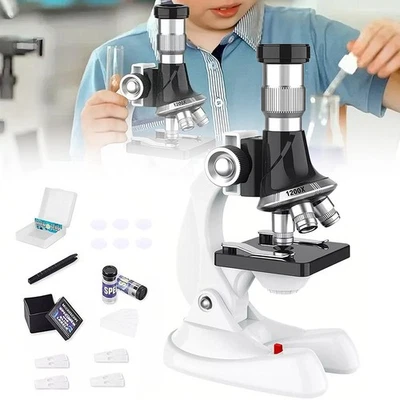 Microscopes Biological Educational Microscope Optical Microscope with Fill Light - Image 1 of 4