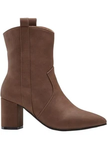 Cowboy Stiefelette Gr. 38 Braun Neu Damen-Schuhe Stiefelette Freizeit-Boots - Bild 1 von 1